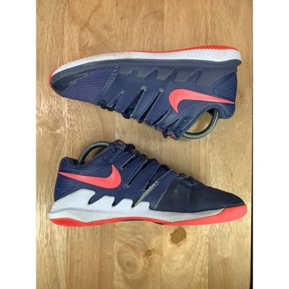 Nike Air Zoom Vapor X HC Womens Blue Pink White Tennis Shoes AA8027-400 size 7 - Picture 2 of 8